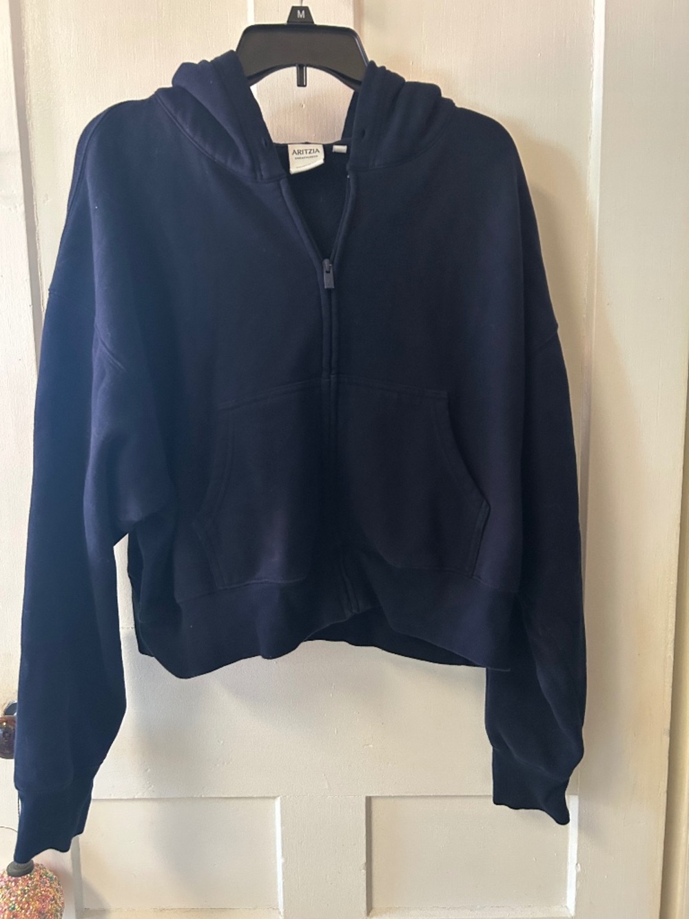 Aritzia Boyfriend Fit Zip Up Hoodie